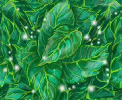 Листва Фотошоп, планшет