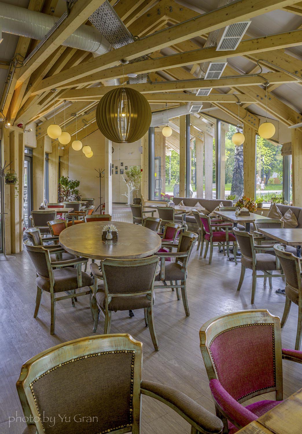 Интерьер летнего кафе