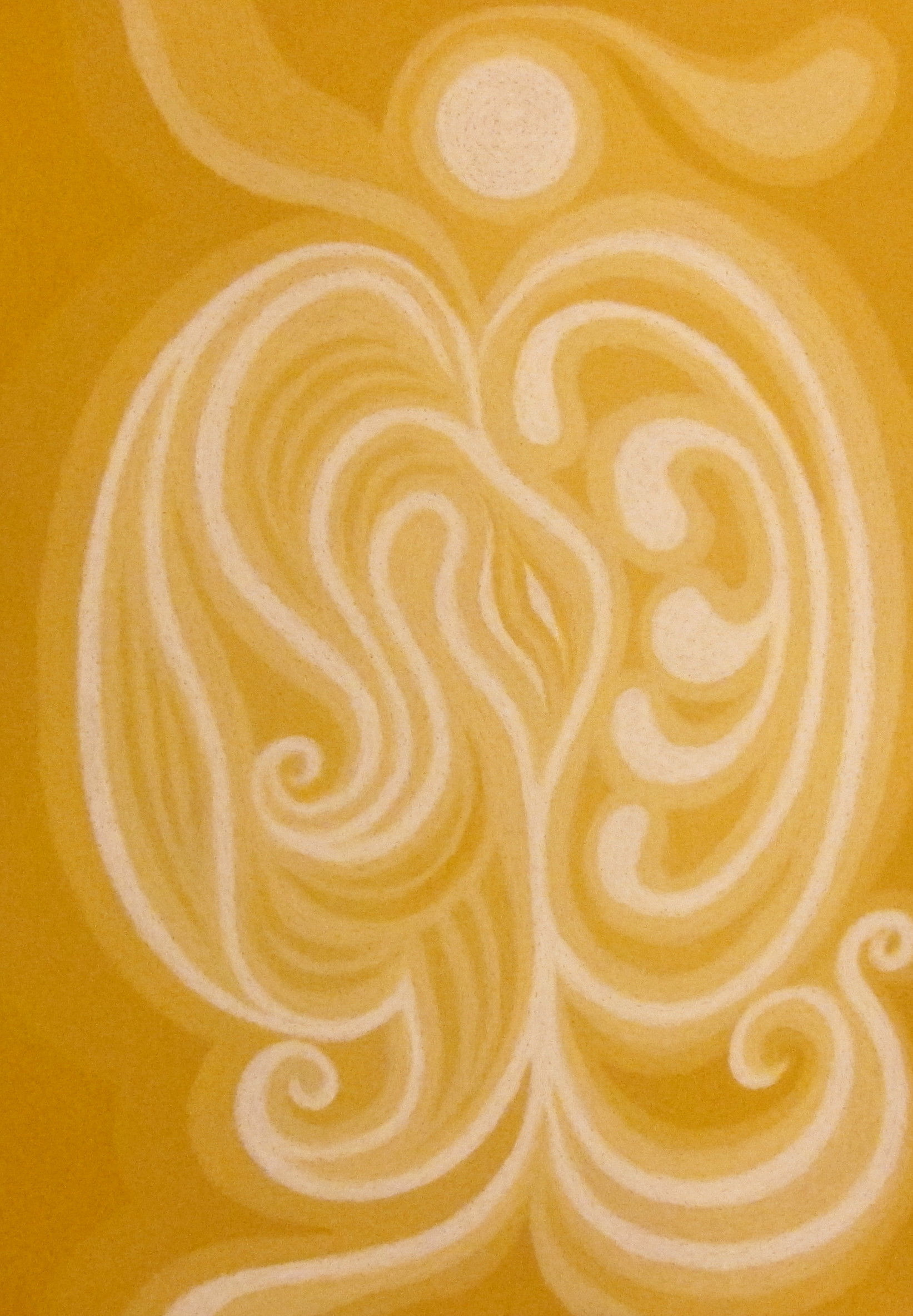 Ангел Любви.  (духовная картина)