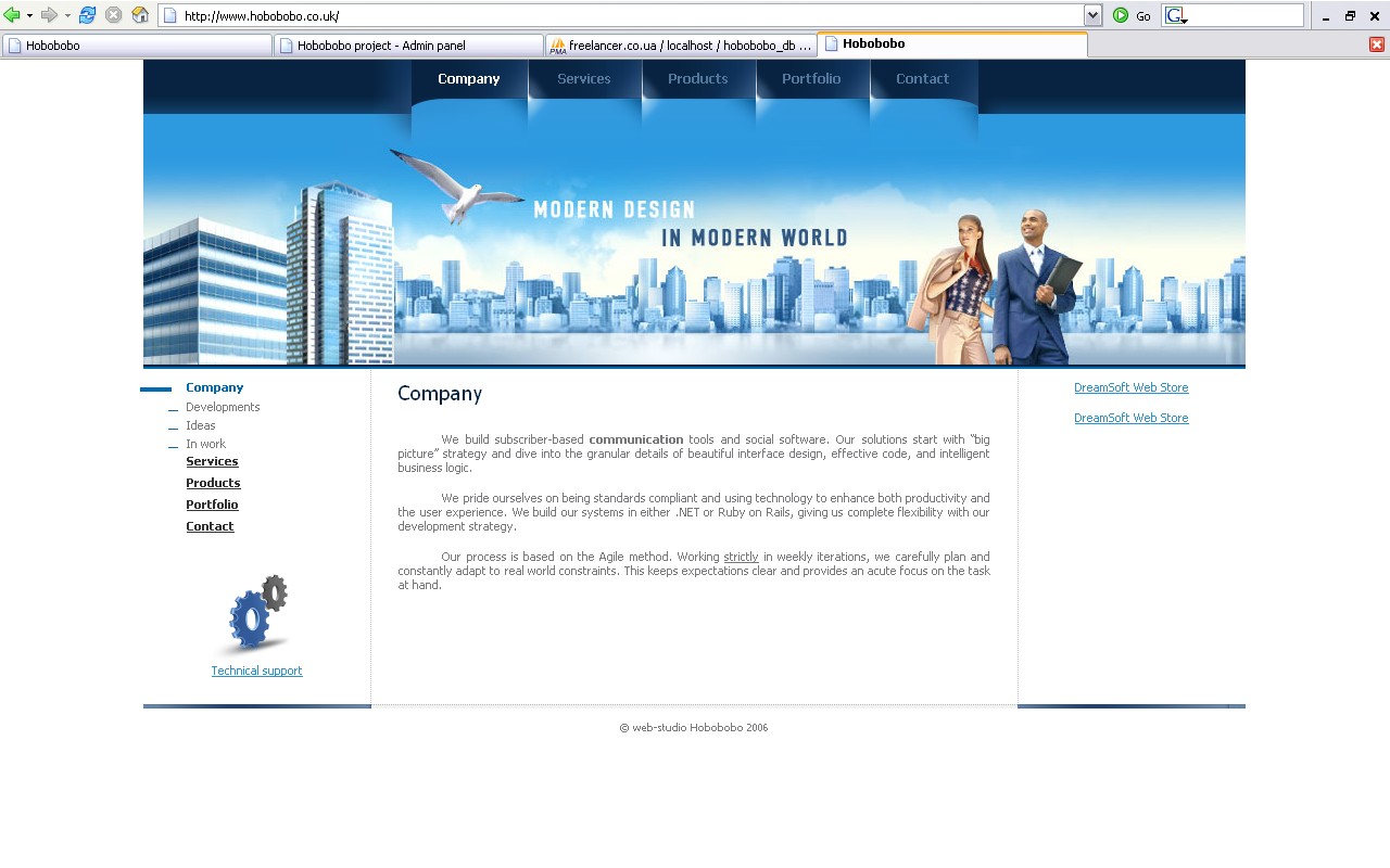 Web-development studio UK