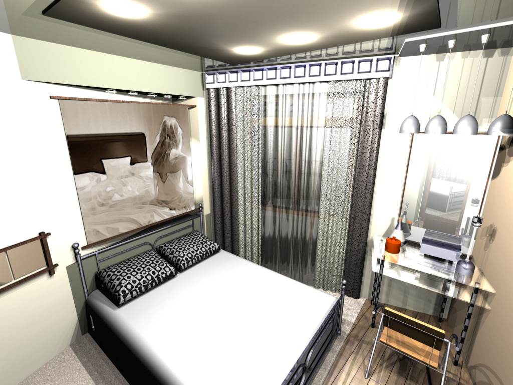 Эскиз спальни