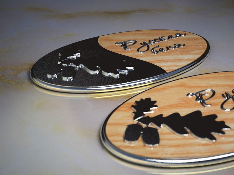 Вывеска-указатель для интерьера сауны