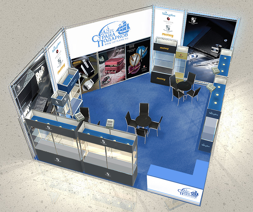 Оформление выставочной экспозиции 