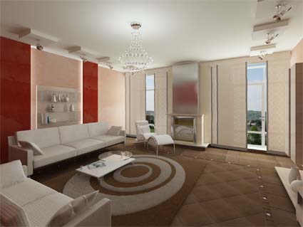 частный интерьер г.Харьков 2005г