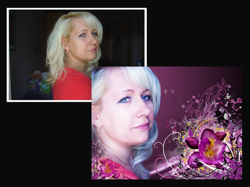 ретуш,монтаж