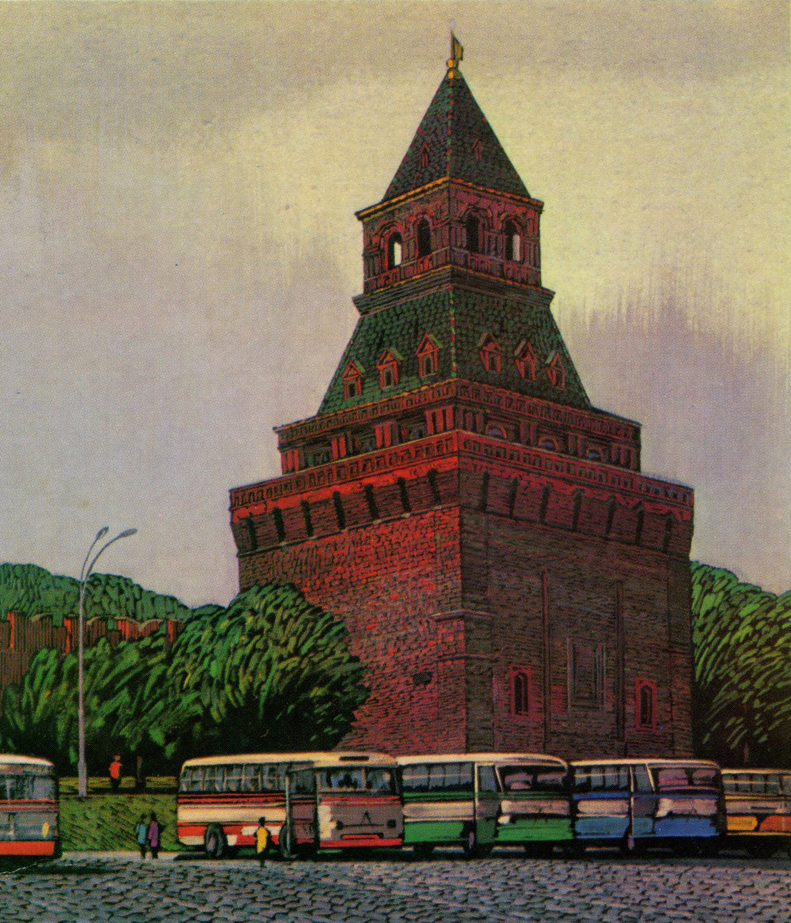 В. Чмаров " БАШНИ МОСКОВСКОГО КРЕМЛЯ"