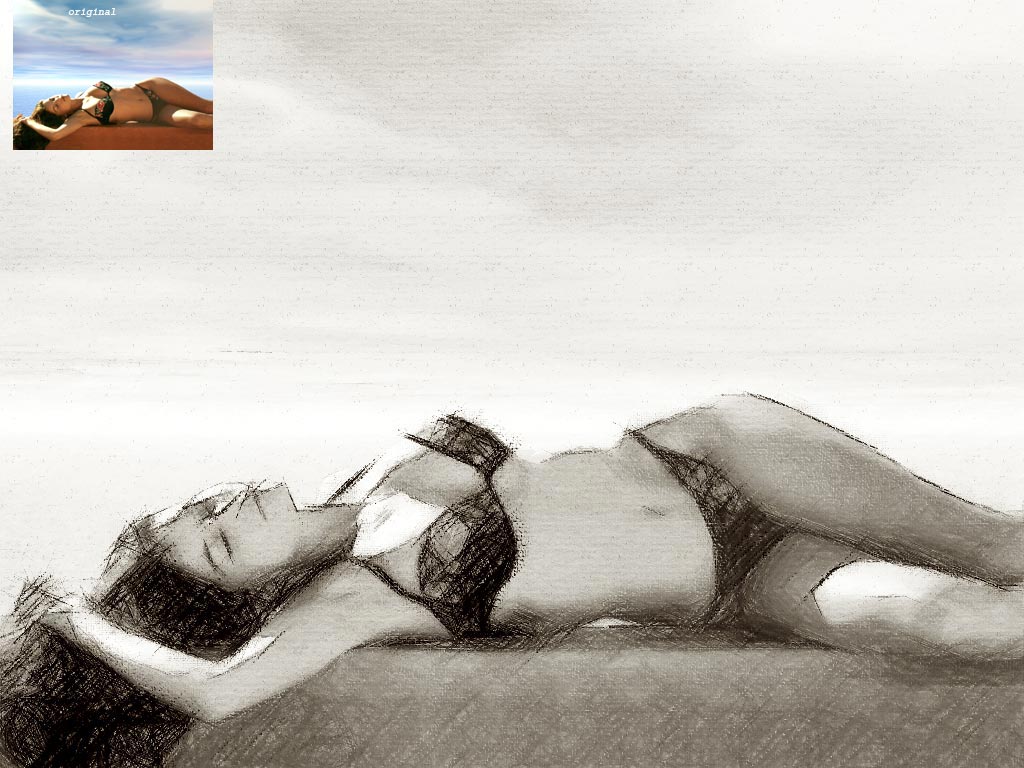 Имитация простого карандаша, сделано из фотографии.