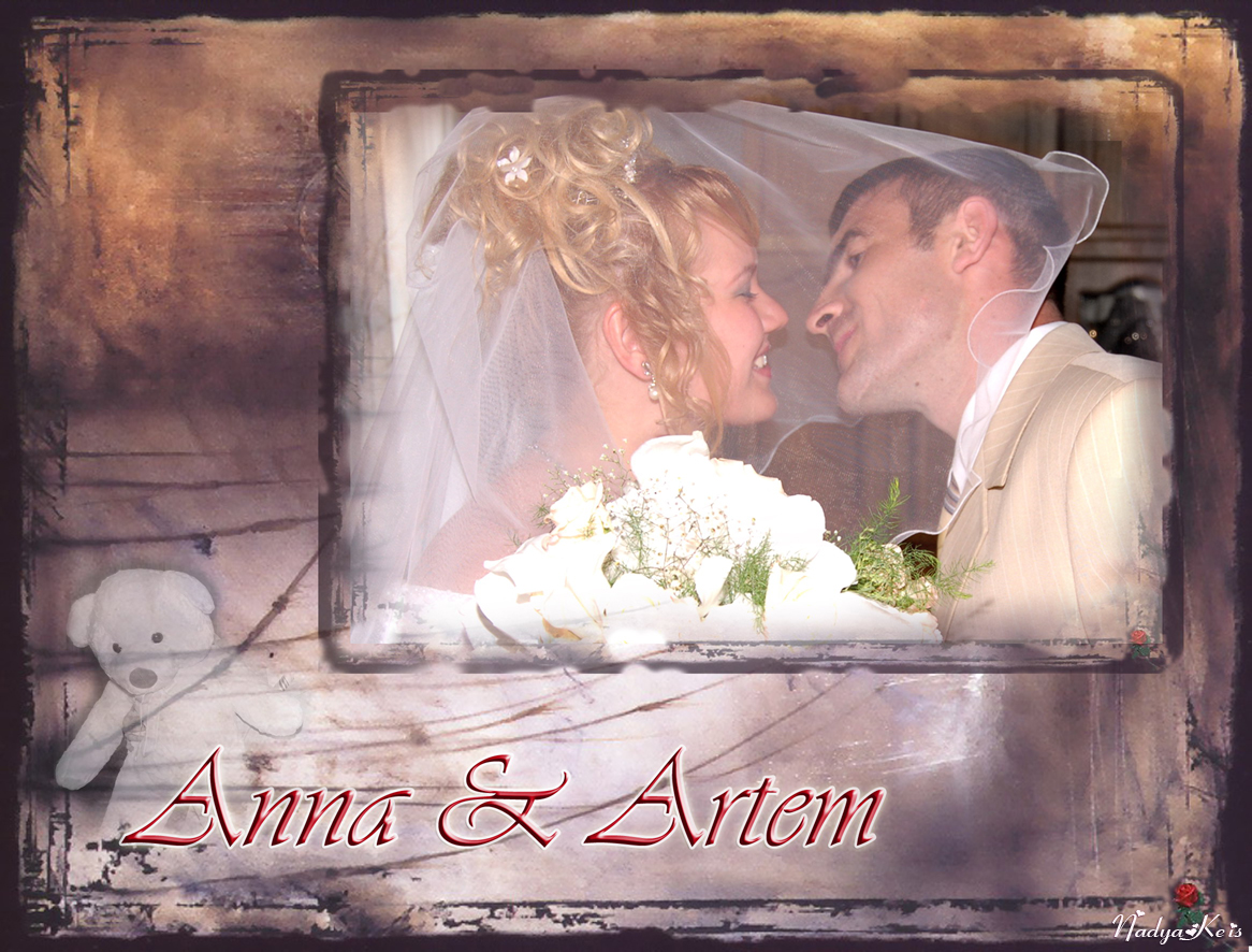 коллаж свадебный 16