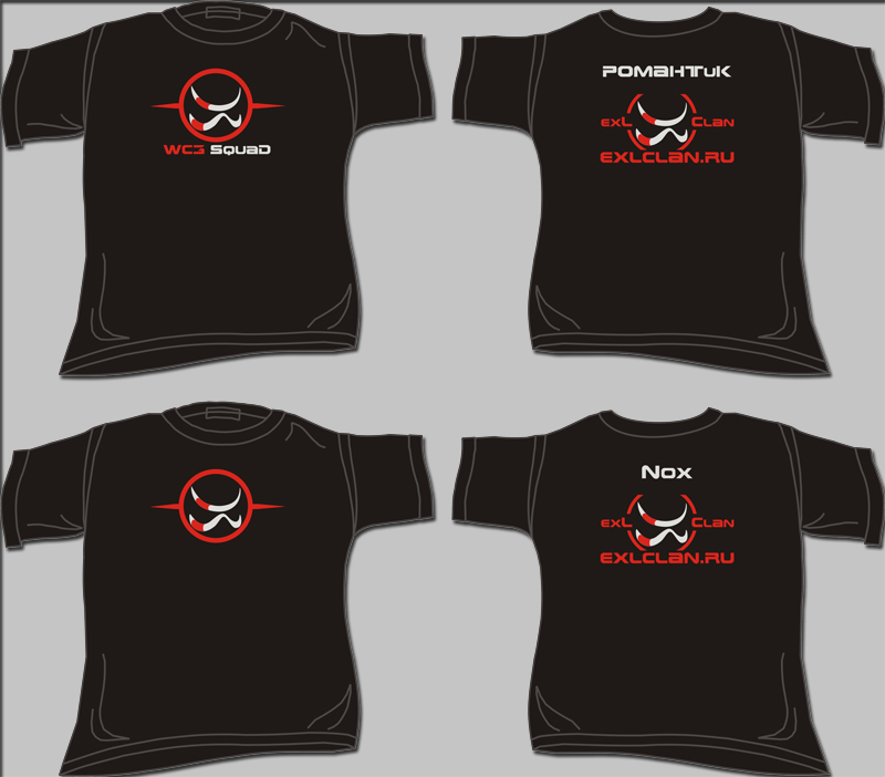 футболка для к/к exL.clan