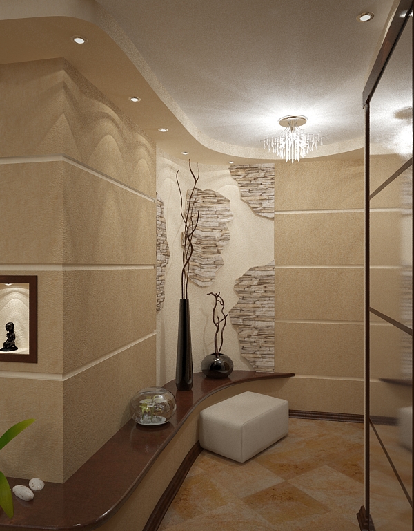 Холл. Работа выполнена в 3DS Max 9.