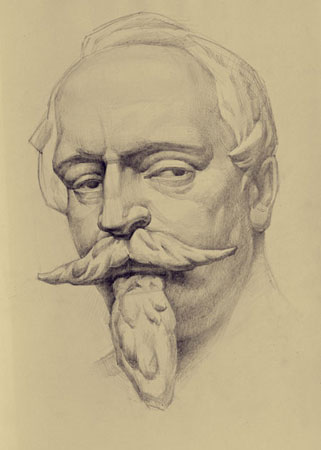 Рисунок.  Бумага, карандаш.