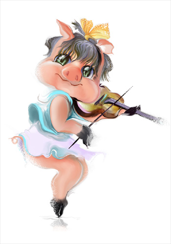 свинское аниме