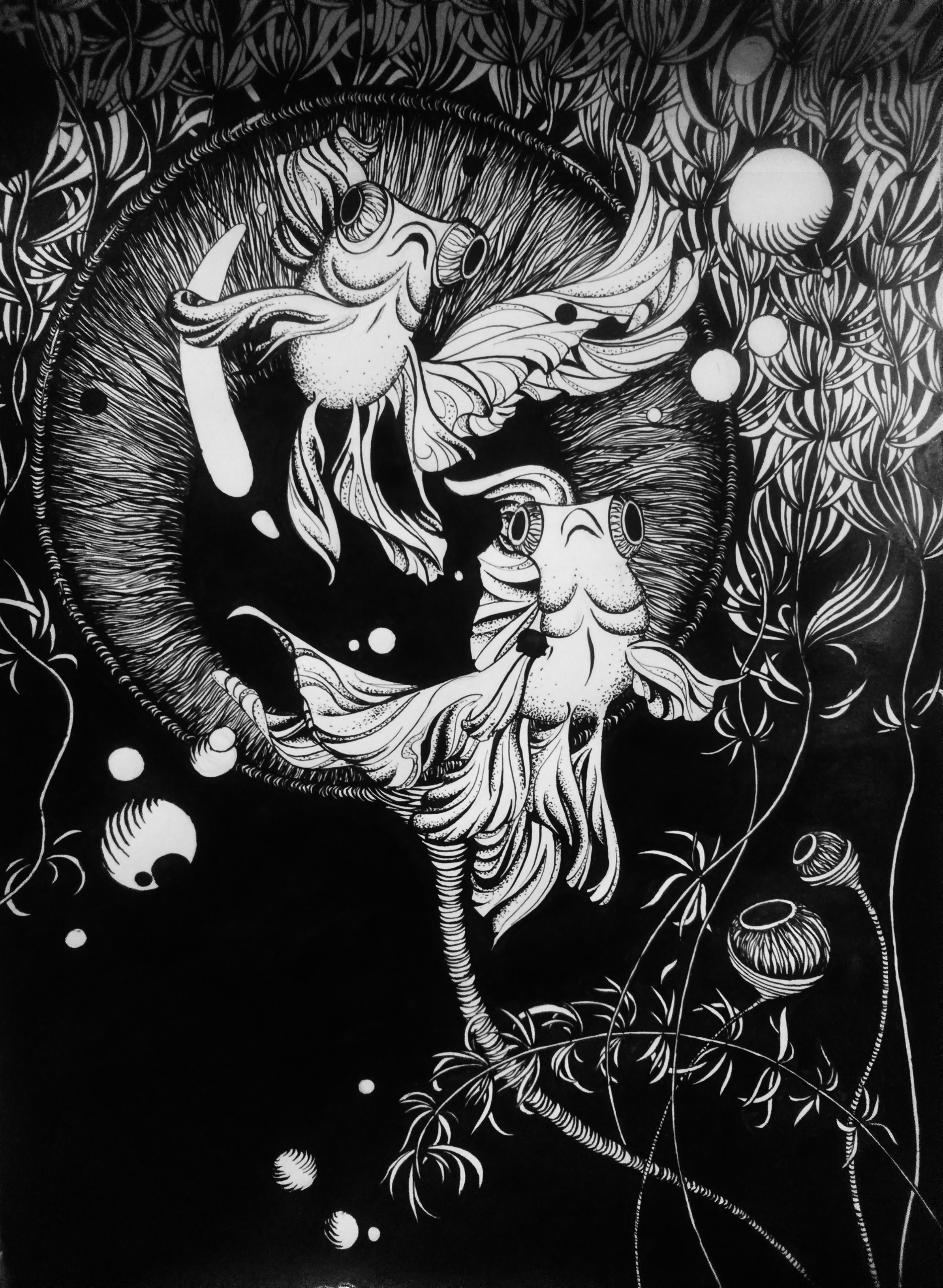 Танец под водой