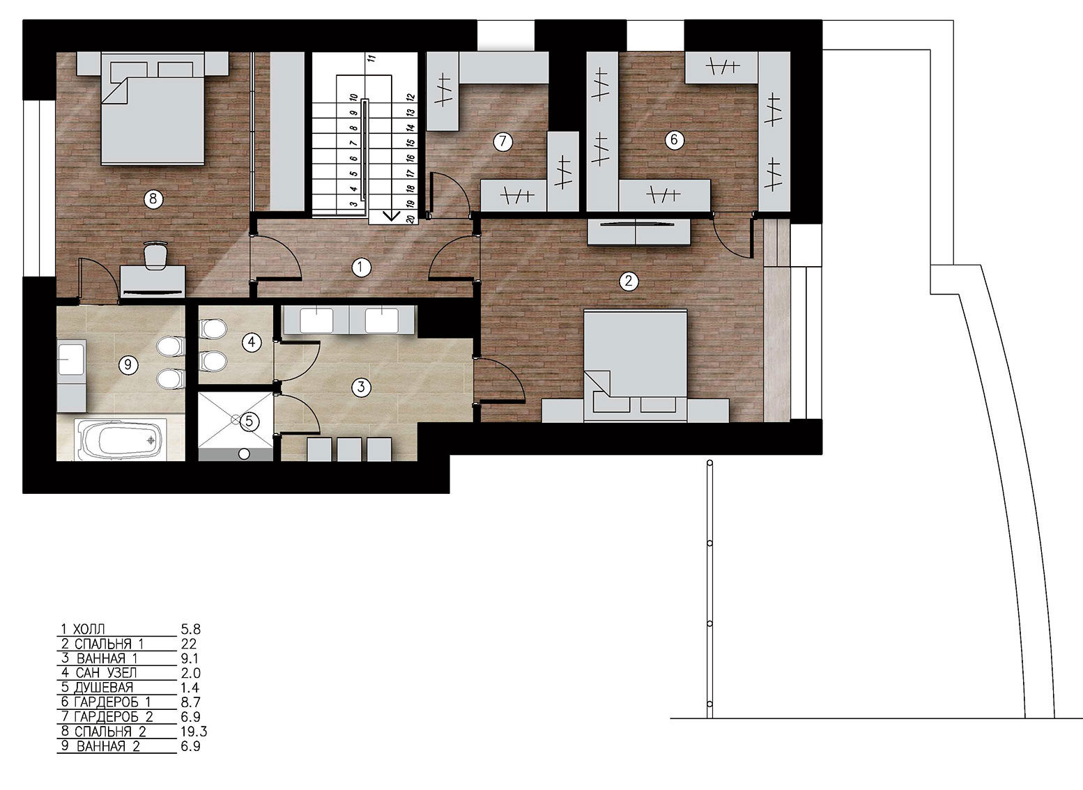 пентхауз в Москве