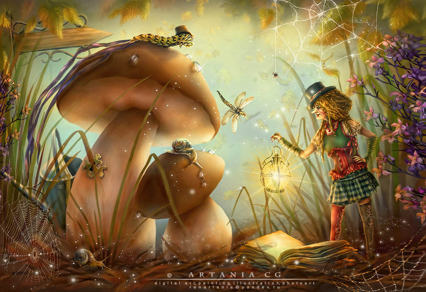 Иллюстрация "Осенние сказки"