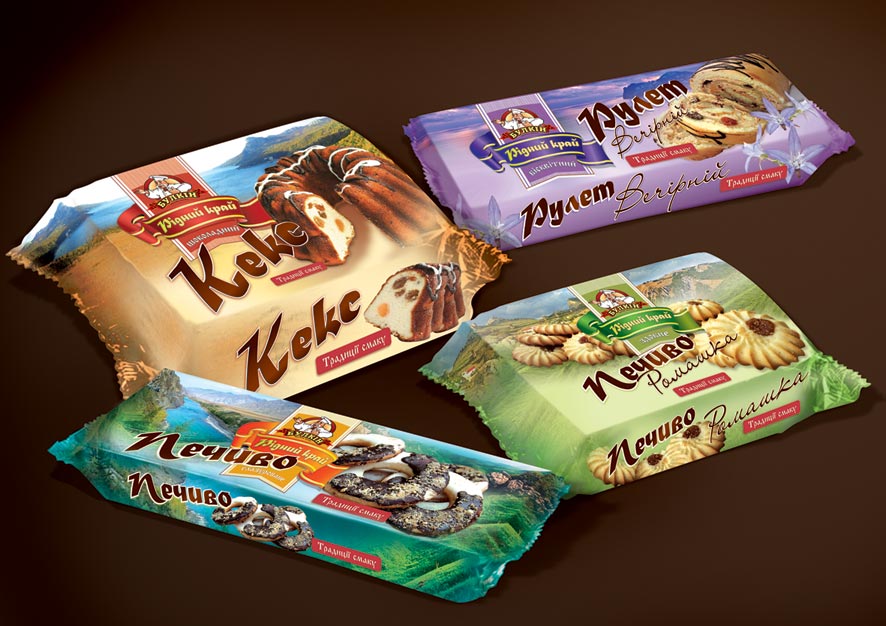 ТМ «Булкин» Концепция упаковки «Рідний край»