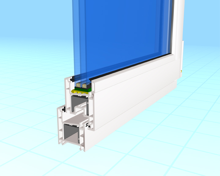 Окно в разрезе