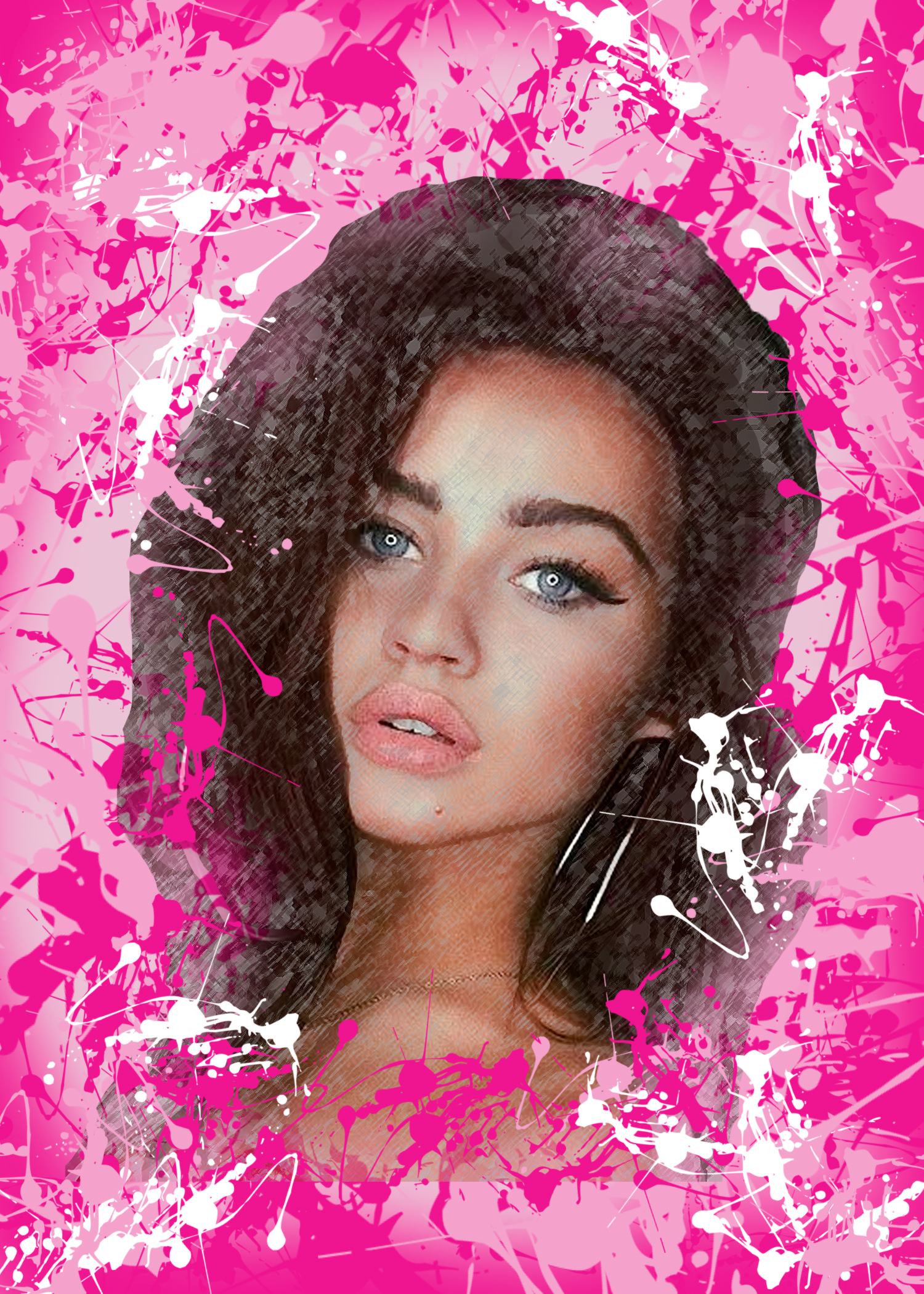 портрет в стиле дрим арт