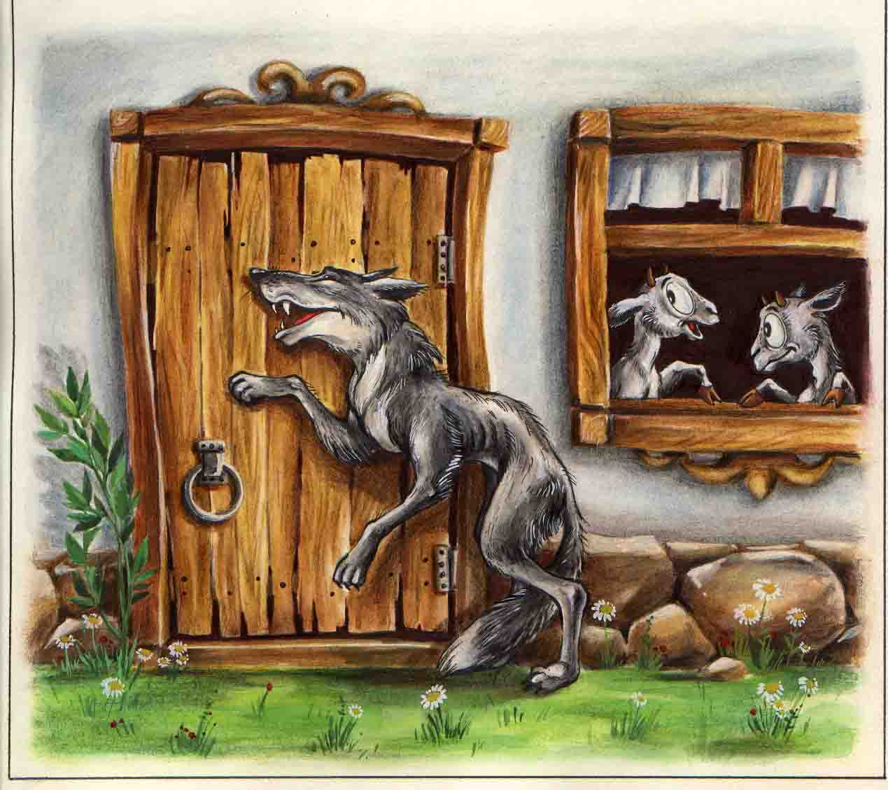 Иллюстрация к книге "Сказки о животных" 2001