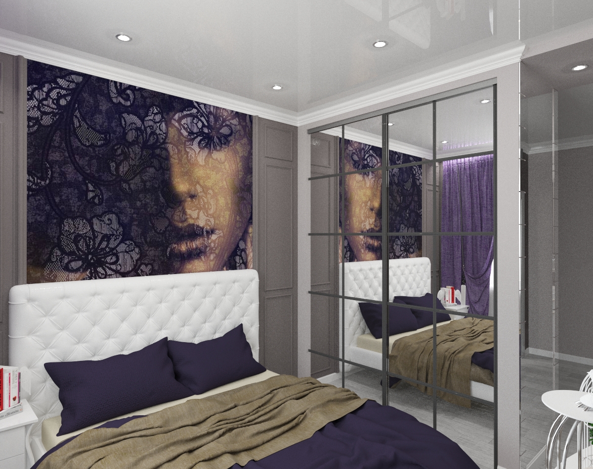 Спальня и гостинная