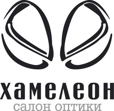 лого для салон оптики "хамелеон"