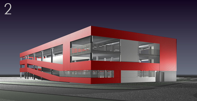 Многоуровневая автостоянка