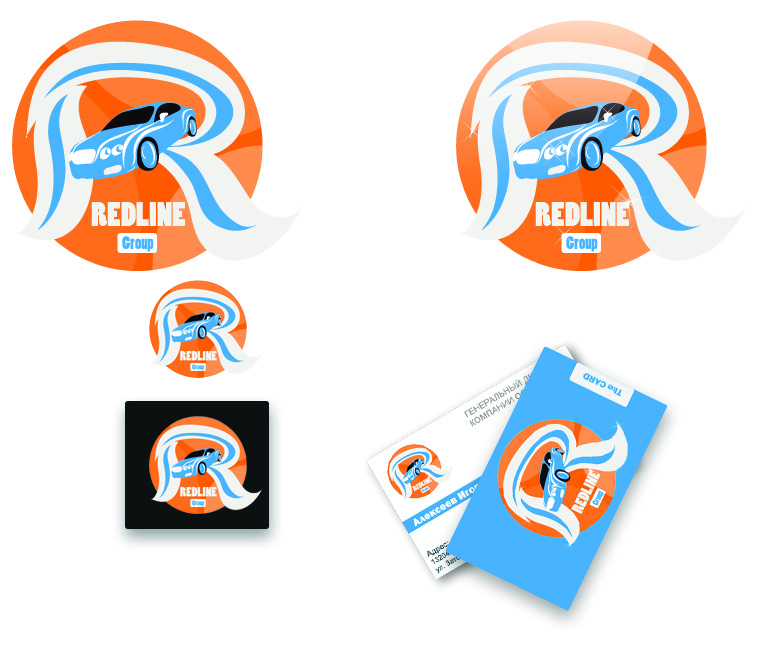 Прим. фир. стиля компании:REDLINE