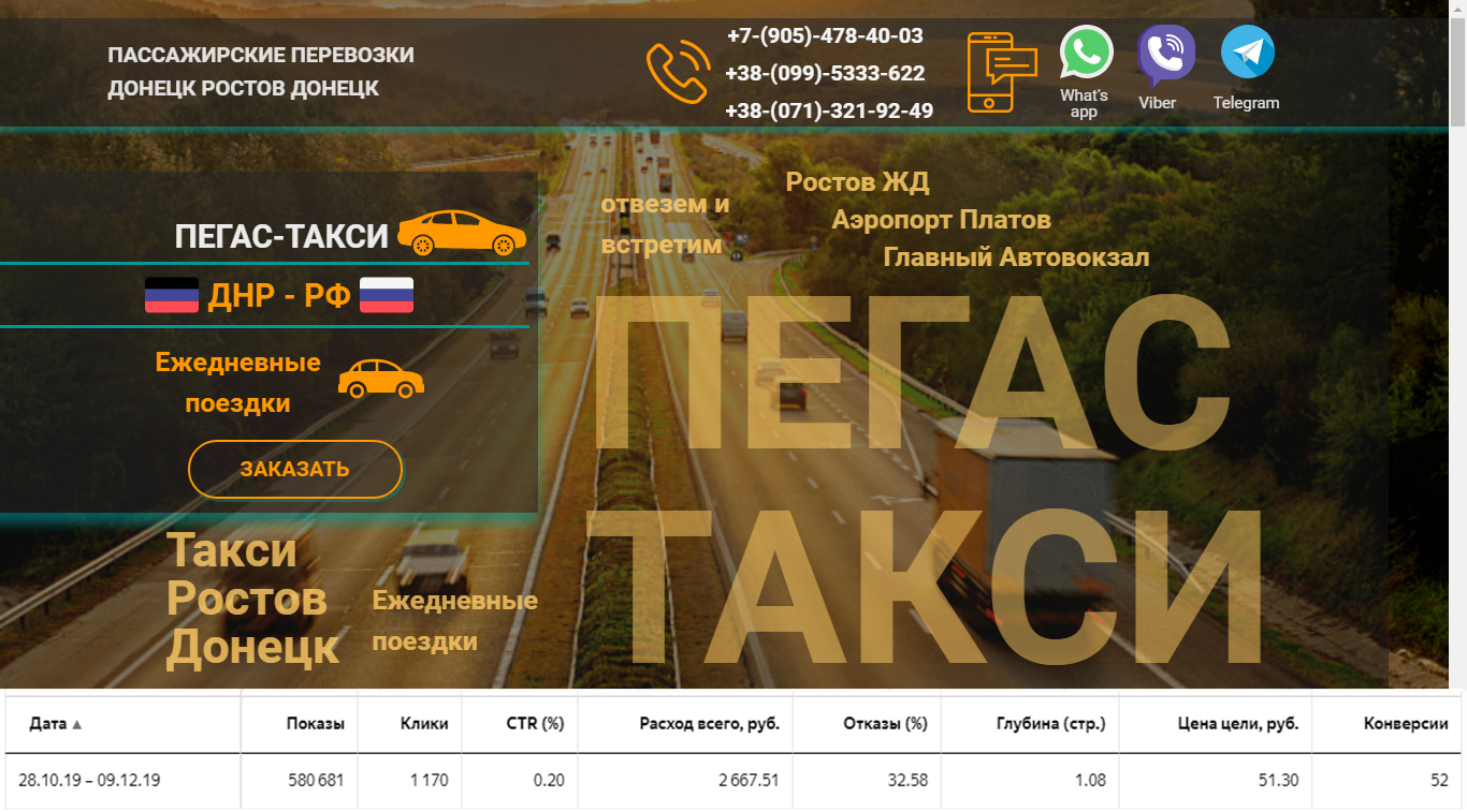 Пассажирские перевозки.