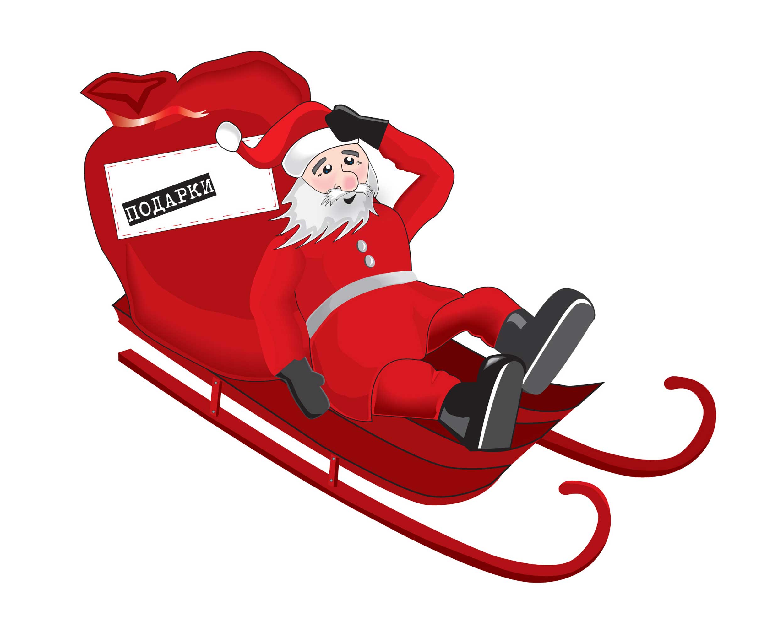 Иллюстрация "Дед Мороз"