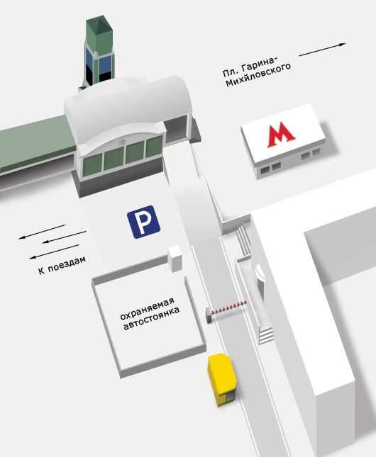 Схема для сайта "Экспресс-Пригород"