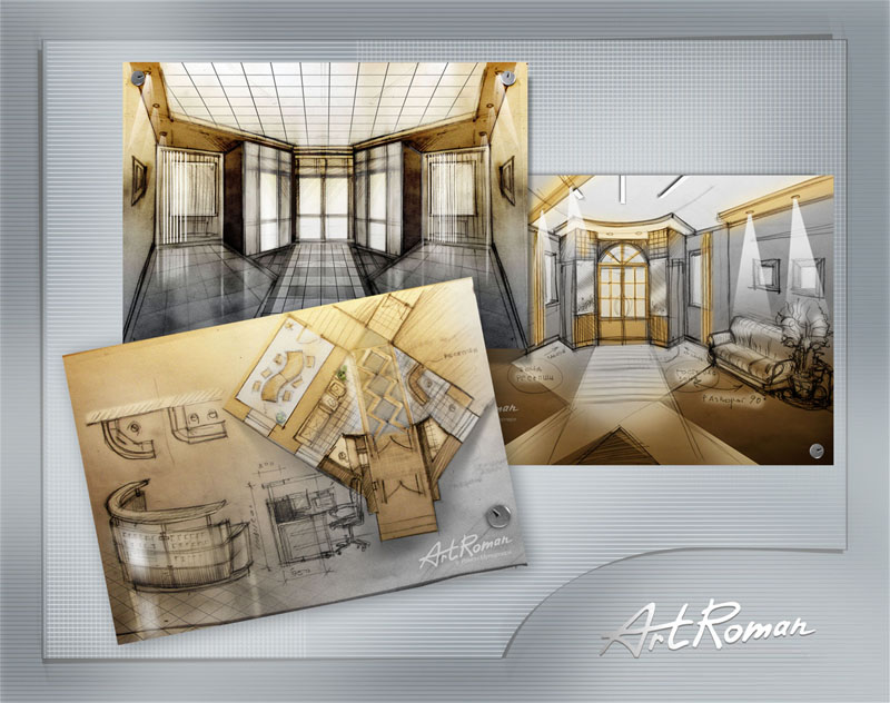 Дизай центрального офиса ТД "Ника"