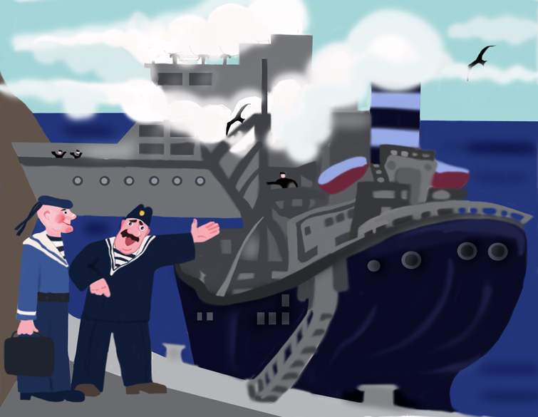 рисунок персонажей для детских книг