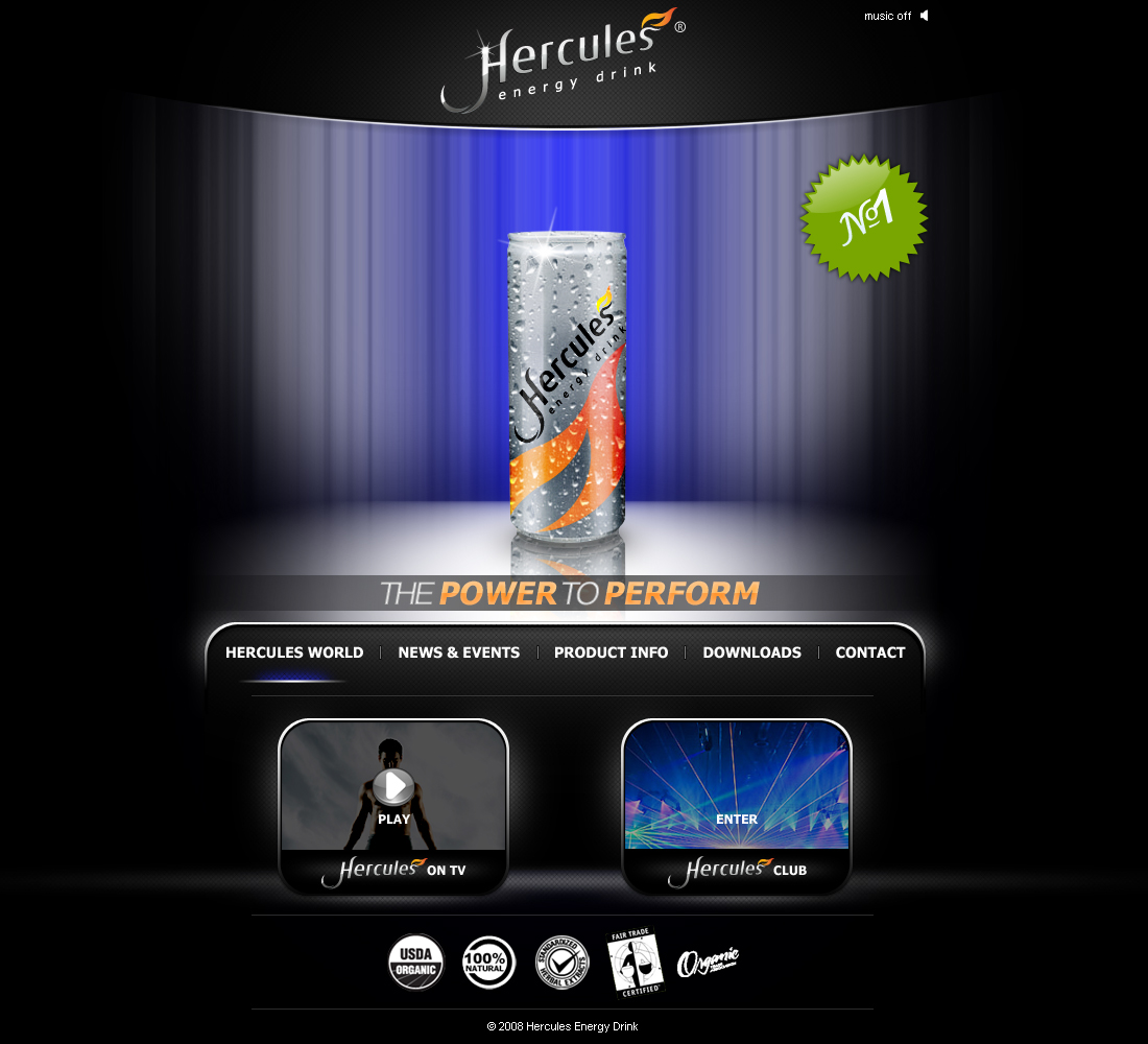 Hercules Energy Drink