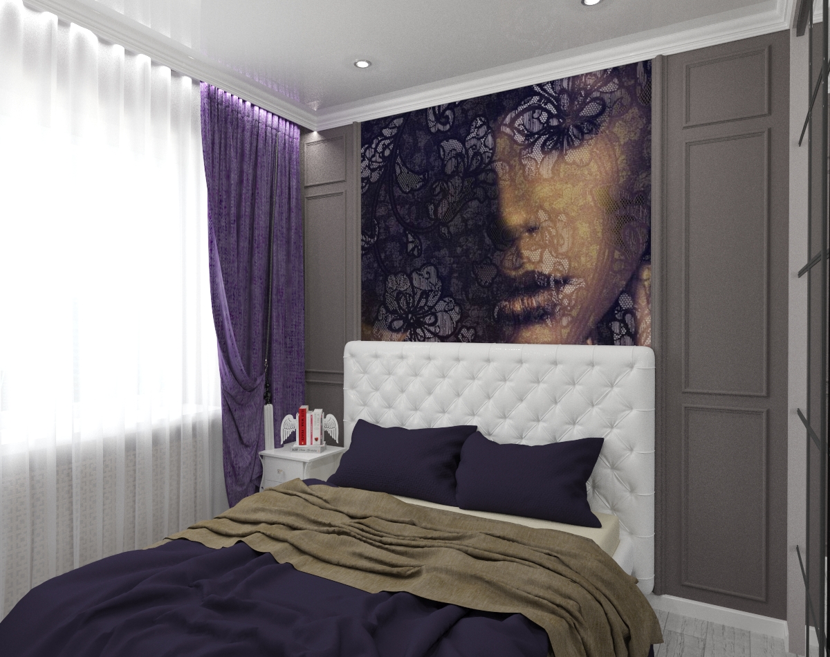 Спальня и гостинная