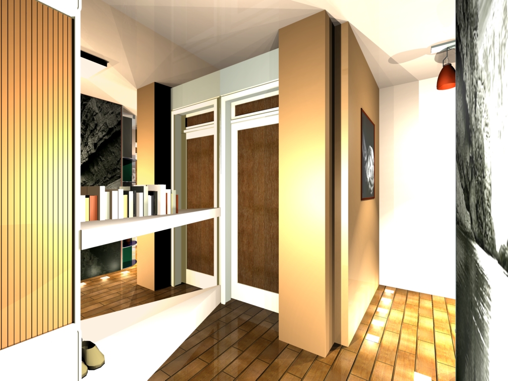 Эскиз прихожей вар 2