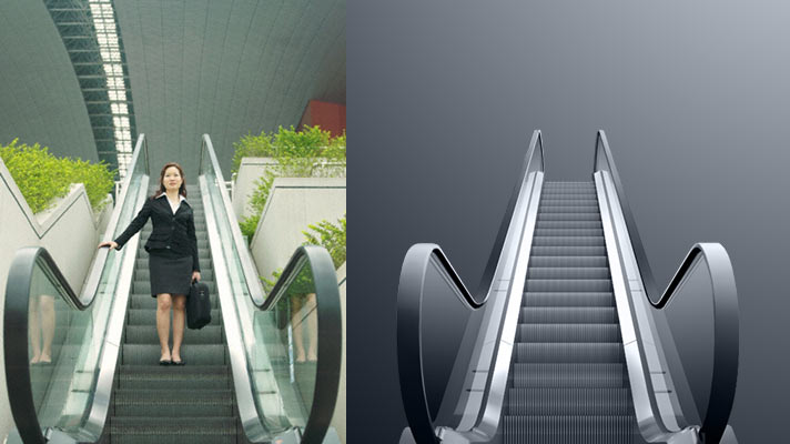 Опустошение эскалатора