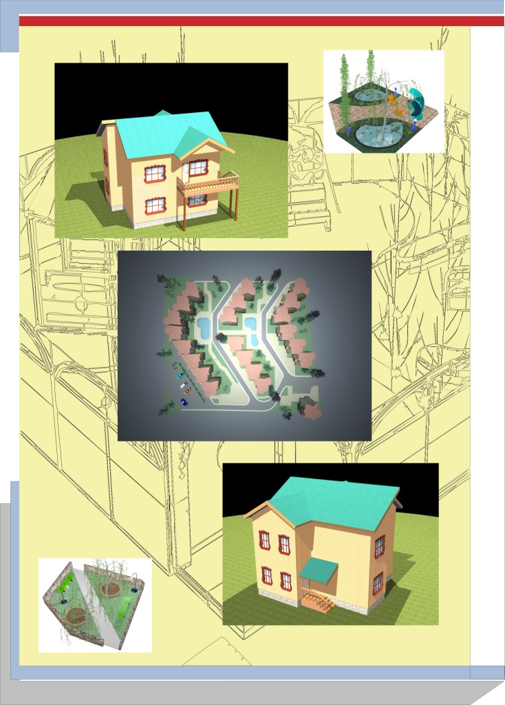 Визуализация кемпинга