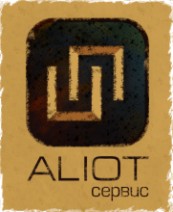 эскиз логотипа "Алиот-сервис"