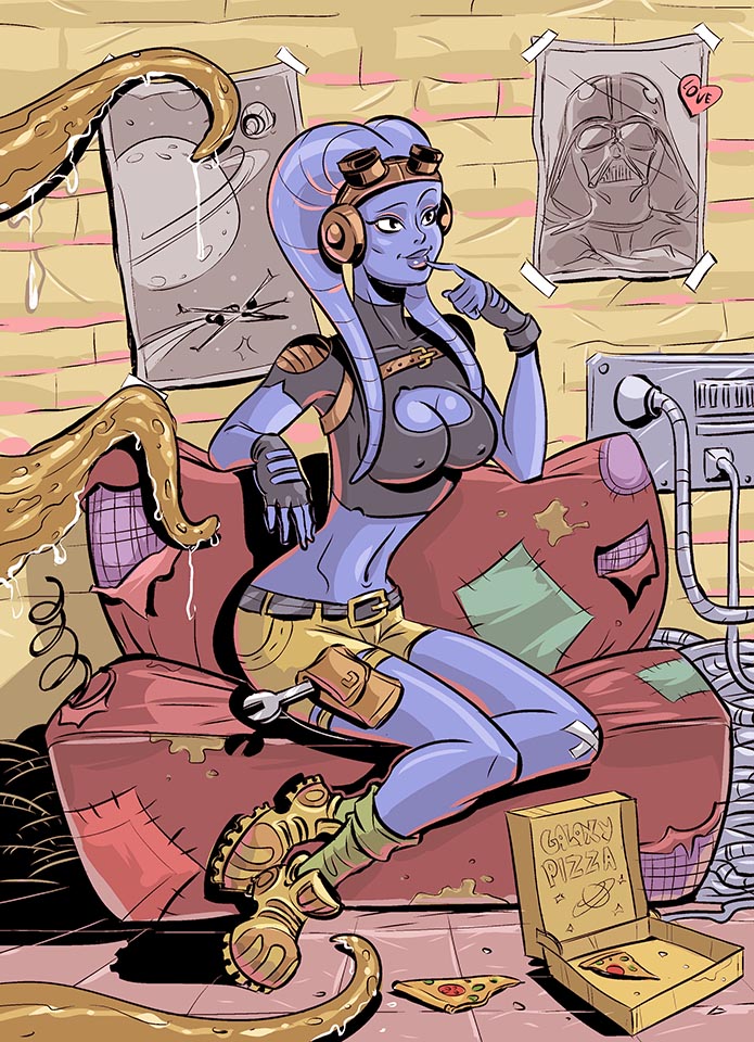 Твиля. Фанарт по ЗВ