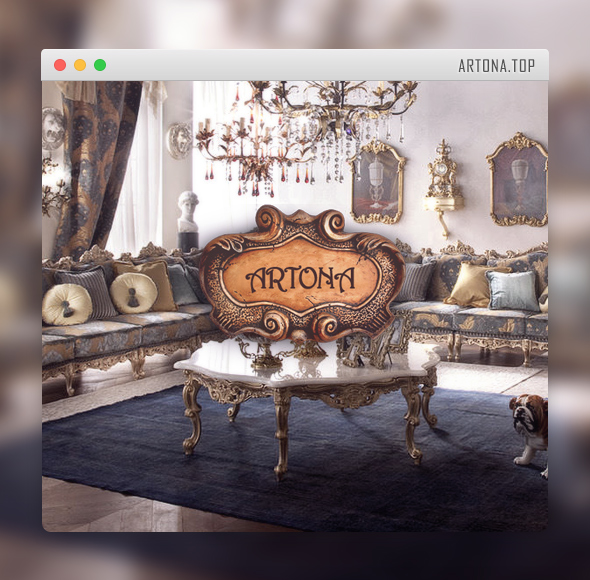 Лендинг немецкой мебельной компании ARTONA GmbH