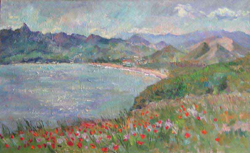 Коктебель весной. КараДаг