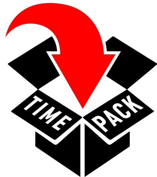 Логотип для производителя упаковки "TIME PACK"