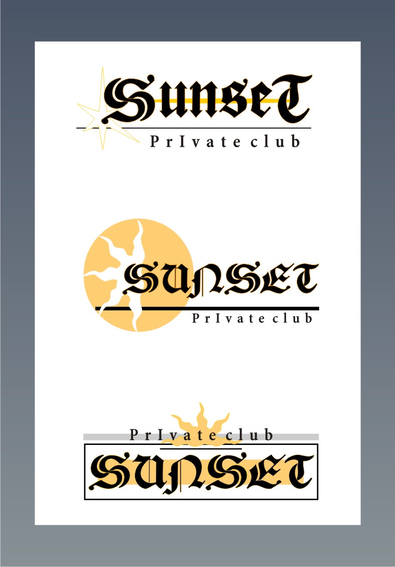 ночной клуб_SunSet_варианты