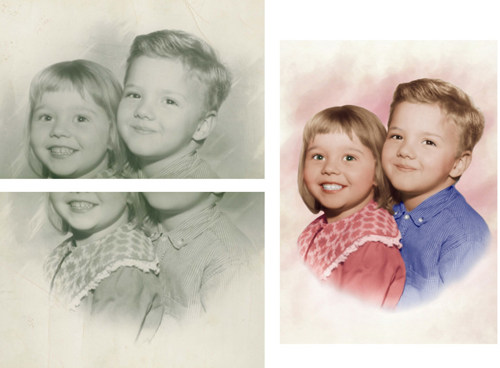 реставрация фотографий