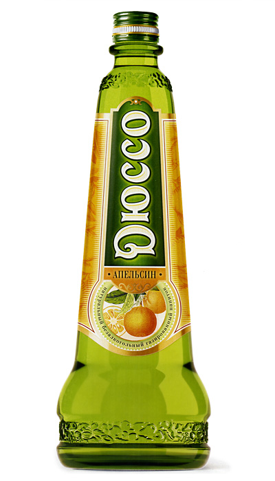 Газированный напиток "Дюссо". Один из концептов.