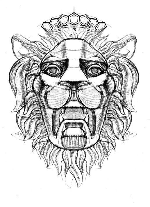 отрисовка для герба