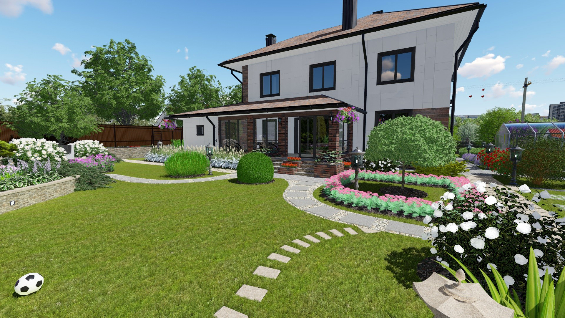 Проект благоустройства и озеленения.