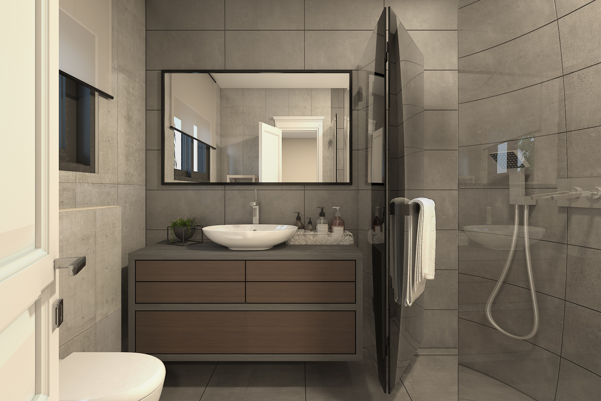 Душевая комната