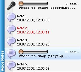 Плагин к продукту "True Launch Bar" - "Голосовые заметк