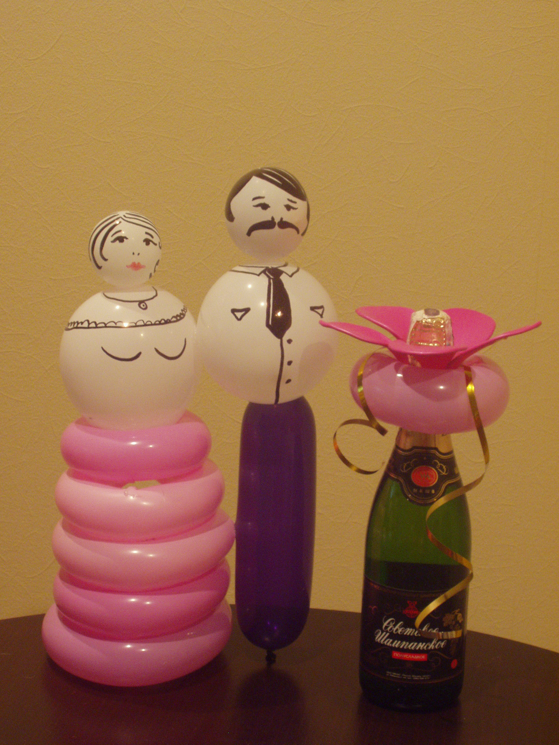 свадебные фигуры на стол